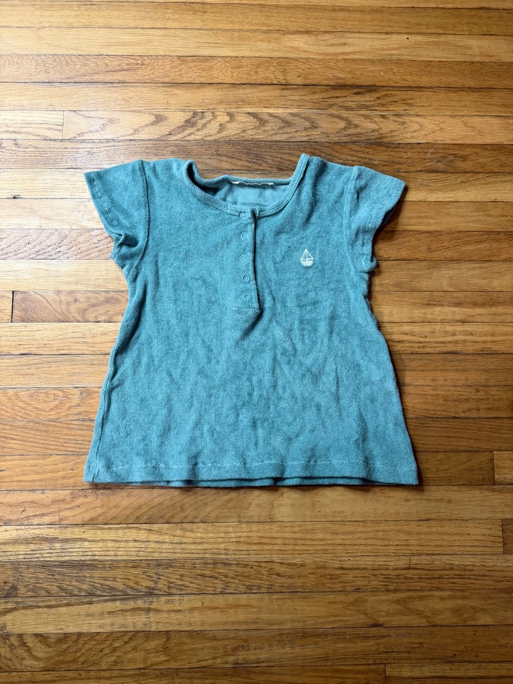 Fin & Vince 2/3 terry cloth top
